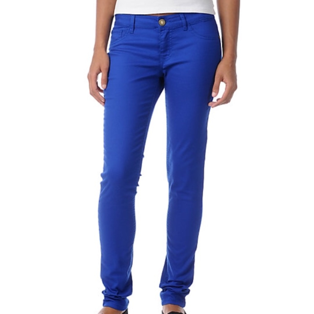 H&M Blue Skinny Twill Pants